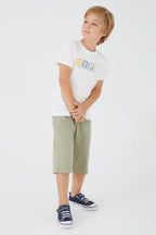 U.S. Polo Assn., Set de tricou cu imprimeu si pantaloni - 2 piese
