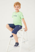 U.S. Polo Assn., Set doua piese din amestec de bumbac