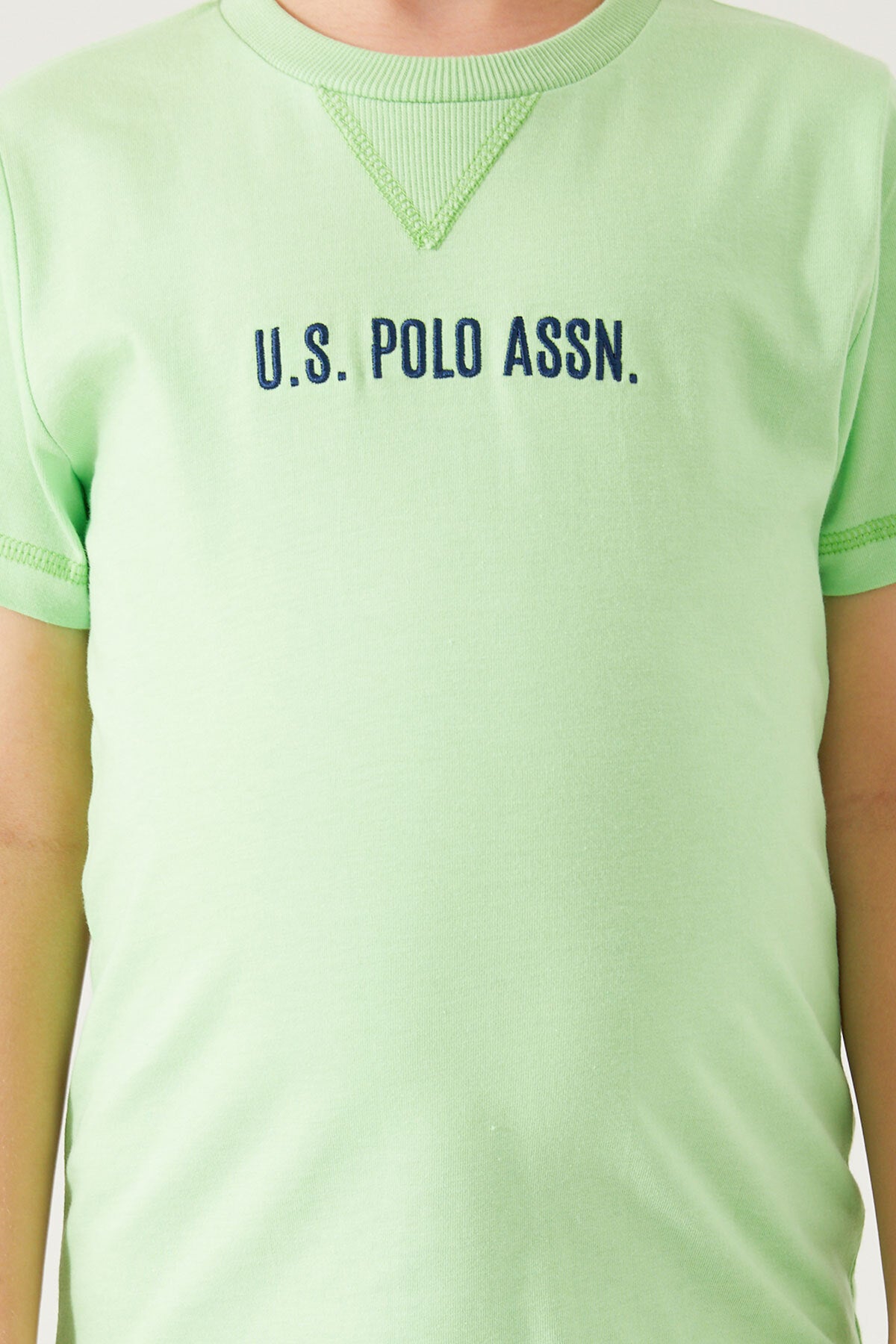 U.S. Polo Assn., Set doua piese din amestec de bumbac