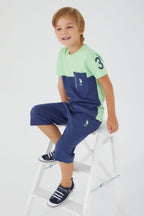 U.S. Polo Assn., Set doua piese din amestec de bumbac