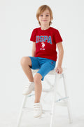 U.S. Polo Assn., Set doua piese din amestec de bumbac