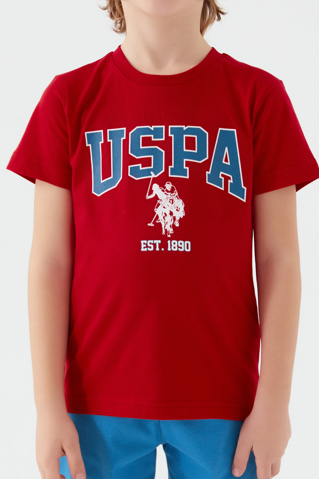 U.S. Polo Assn., Set doua piese din amestec de bumbac