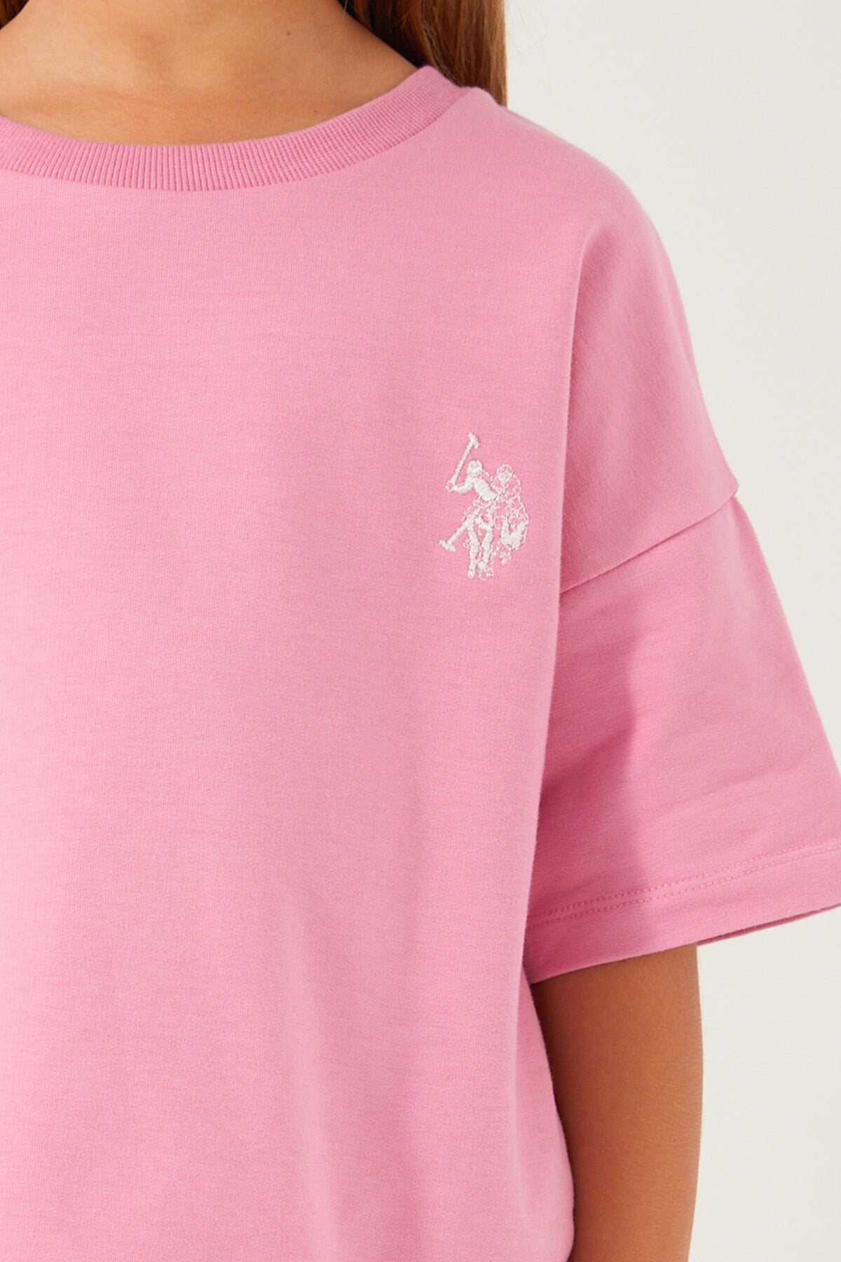 U.S. Polo Assn., Set doua piese din amestec de bumbac