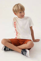 U.S. Polo Assn., Set doua piese din amestec de bumbac