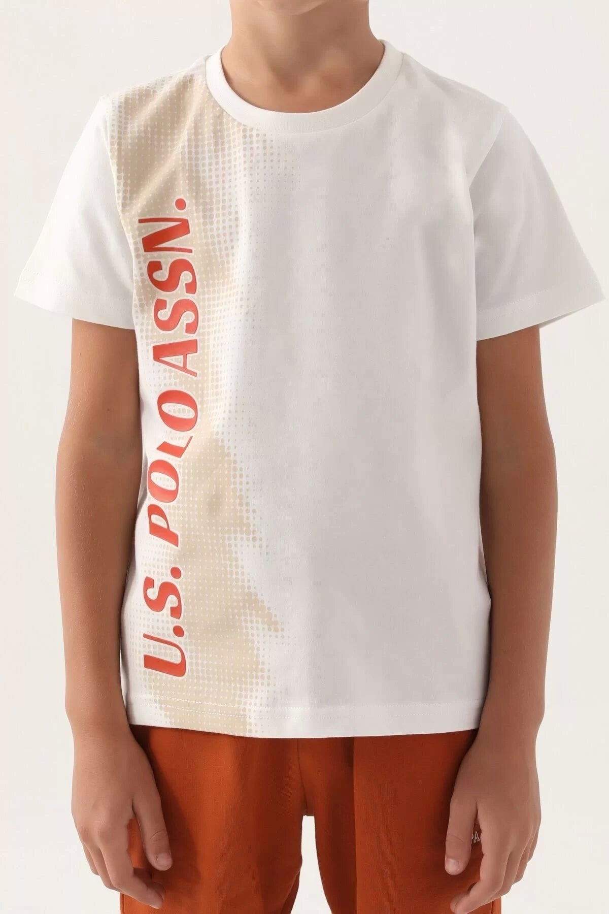 U.S. Polo Assn., Set doua piese din amestec de bumbac
