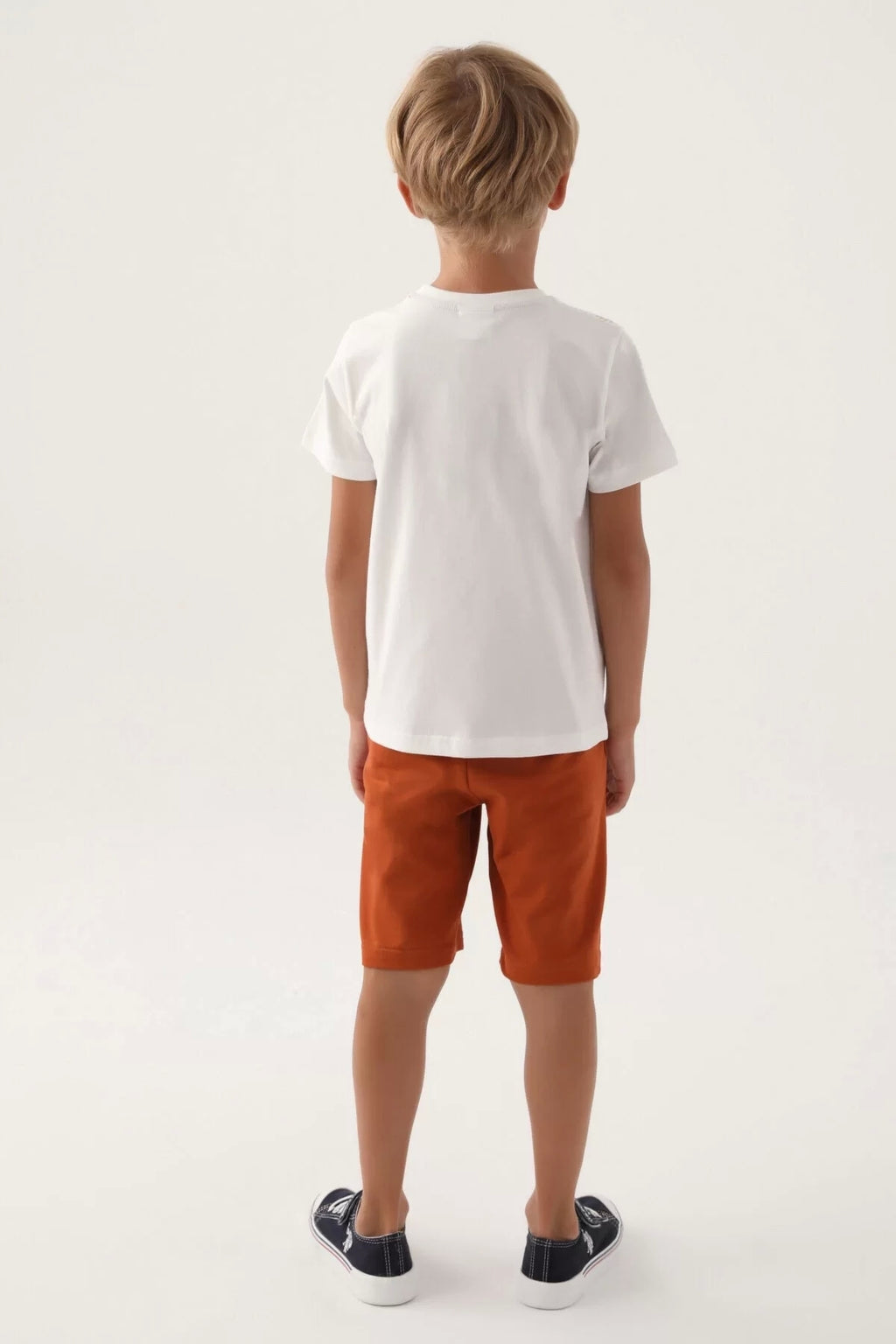 U.S. Polo Assn., Set doua piese din amestec de bumbac