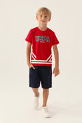 U.S. Polo Assn., Set doua piese din amestec de bumbac