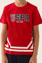 U.S. Polo Assn., Set doua piese din amestec de bumbac