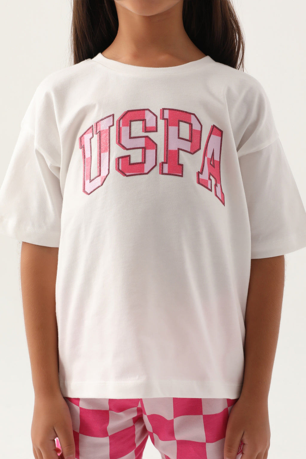 U.S. Polo Assn., Set doua piese din amestec de bumbac