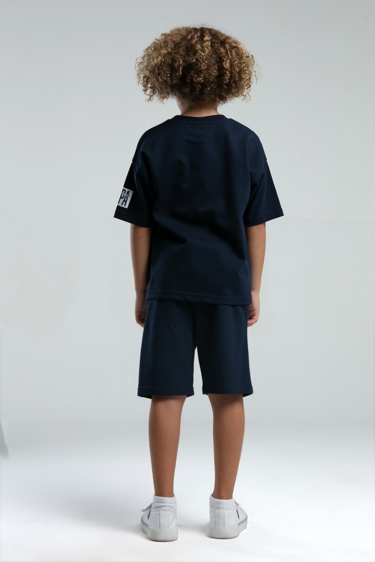 U.S. Polo Assn., Set doua piese din amestec de bumbac