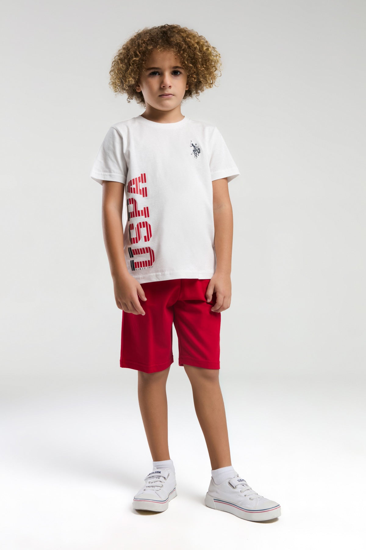 U.S. Polo Assn. Set doua piese pentru baieti