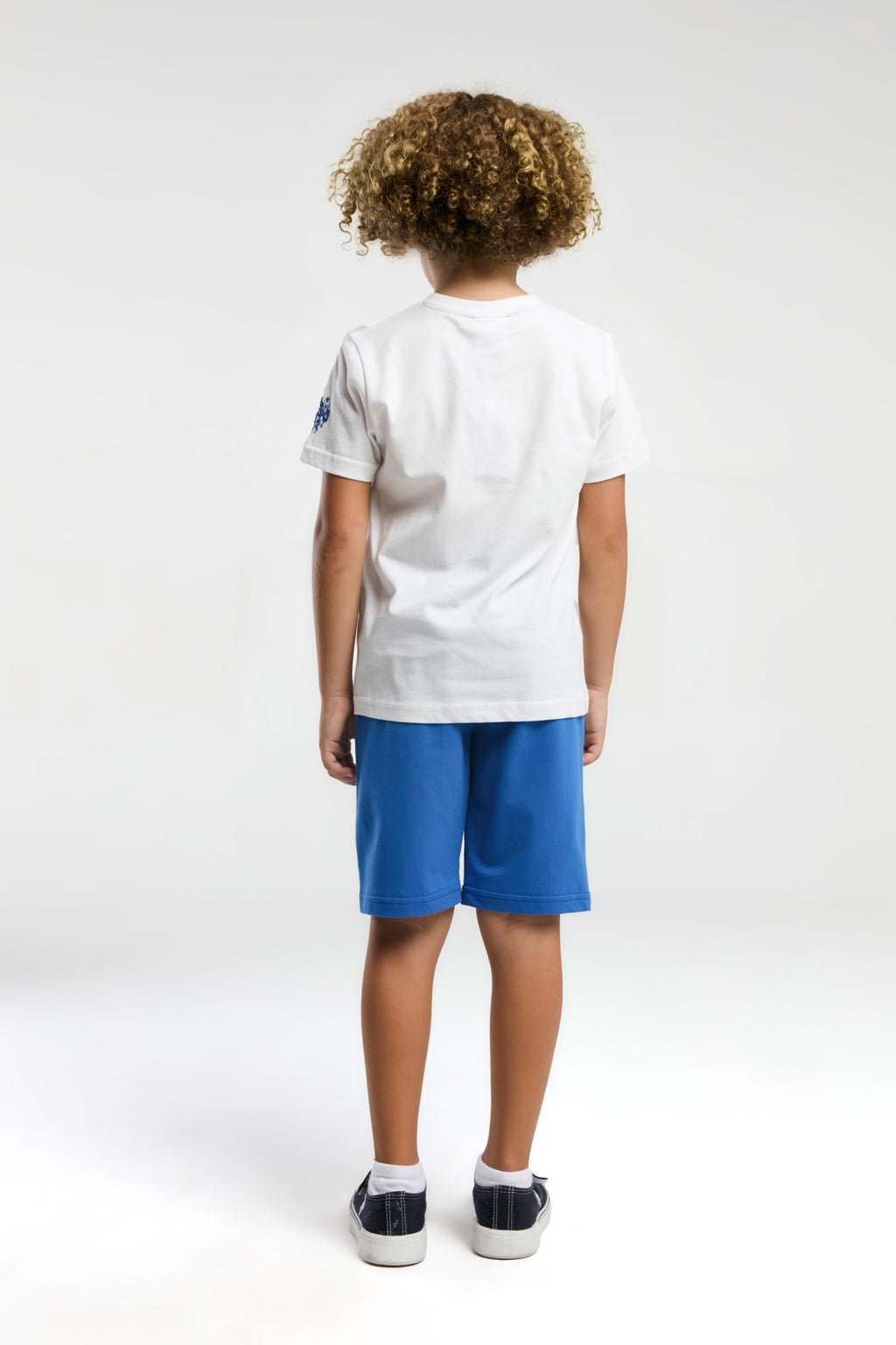 U.S. Polo Assn., Set doua piese din amestec de bumbac