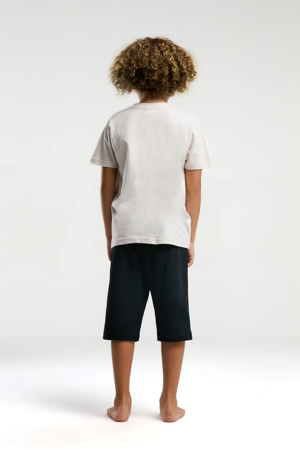 U.S. Polo Assn., Set de tricou de bumbac si pantaloni scurti - 2 piese