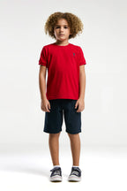 U.S. Polo Assn., Set de tricou din bumbac si pantaloni scurti cu logo discret