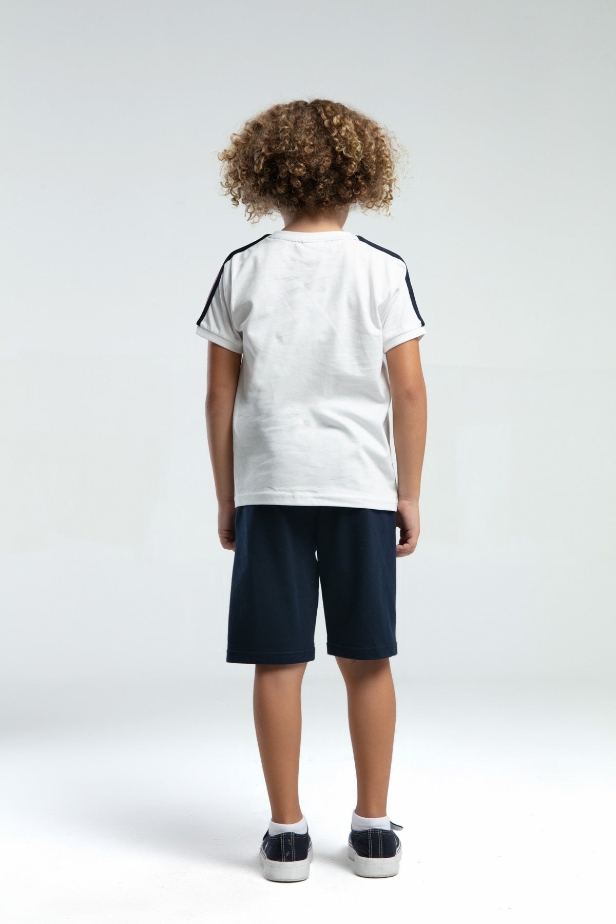 U.S. Polo Assn., Set doua piese din amestec de bumbac