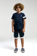 U.S. Polo Assn., Set doua piese din amestec de bumbac