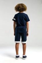 U.S. Polo Assn., Set doua piese din amestec de bumbac