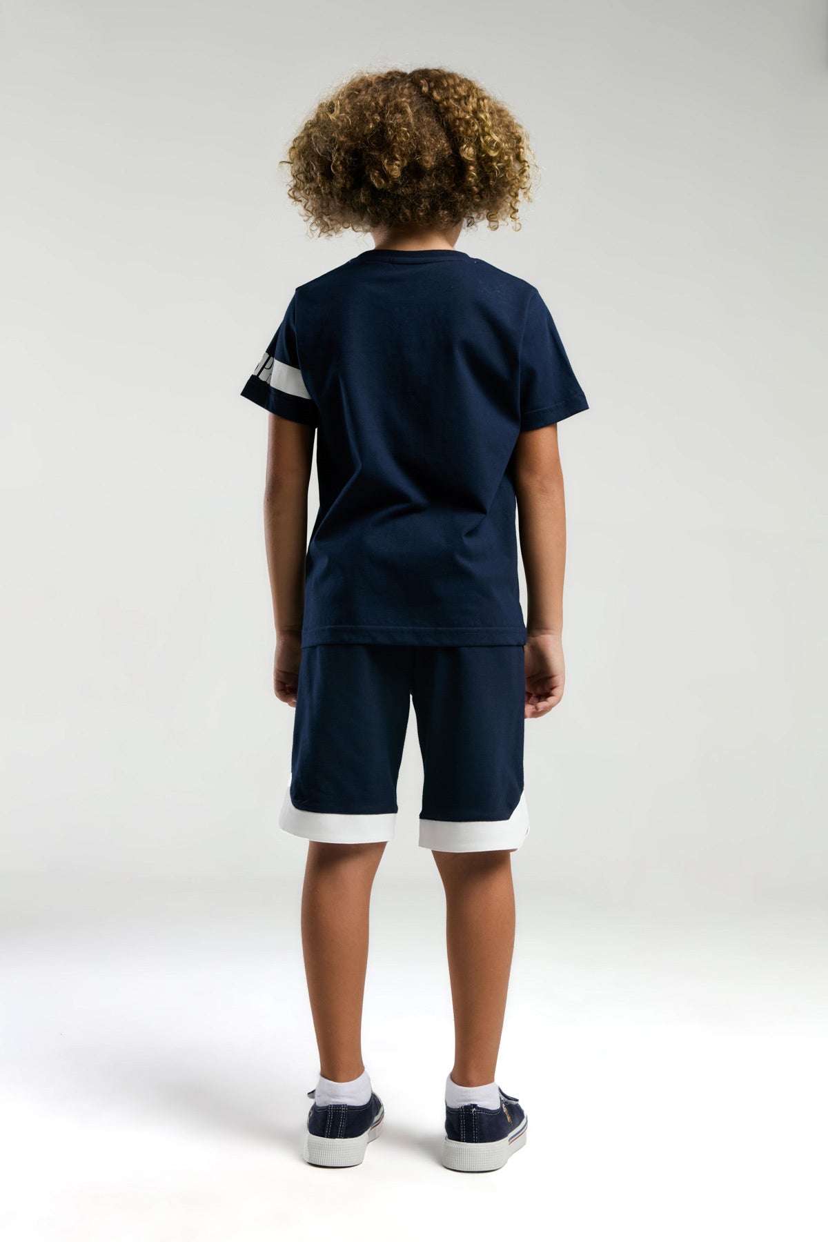 U.S. Polo Assn., Set doua piese din amestec de bumbac