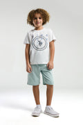 U.S. Polo Assn., Set doua piese din amestec de bumbac