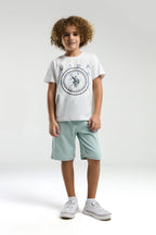 U.S. Polo Assn., Set doua piese din amestec de bumbac