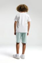 U.S. Polo Assn., Set doua piese din amestec de bumbac