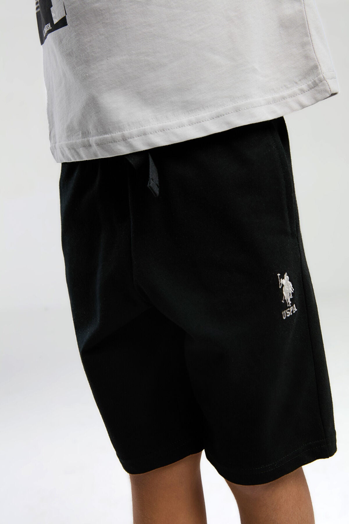 U.S. Polo Assn., Set de imbracaminte cu logo - 2 piese