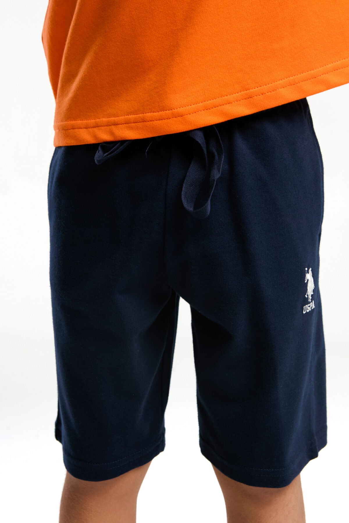 U.S. Polo Assn., Set doua piese din amestec de bumbac