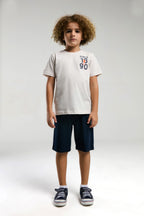U.S. Polo Assn., Set de imbracaminte cu logo si imprimeu grafic