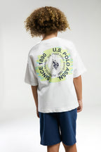 U.S. Polo Assn., Set doua piese din amestec de bumbac