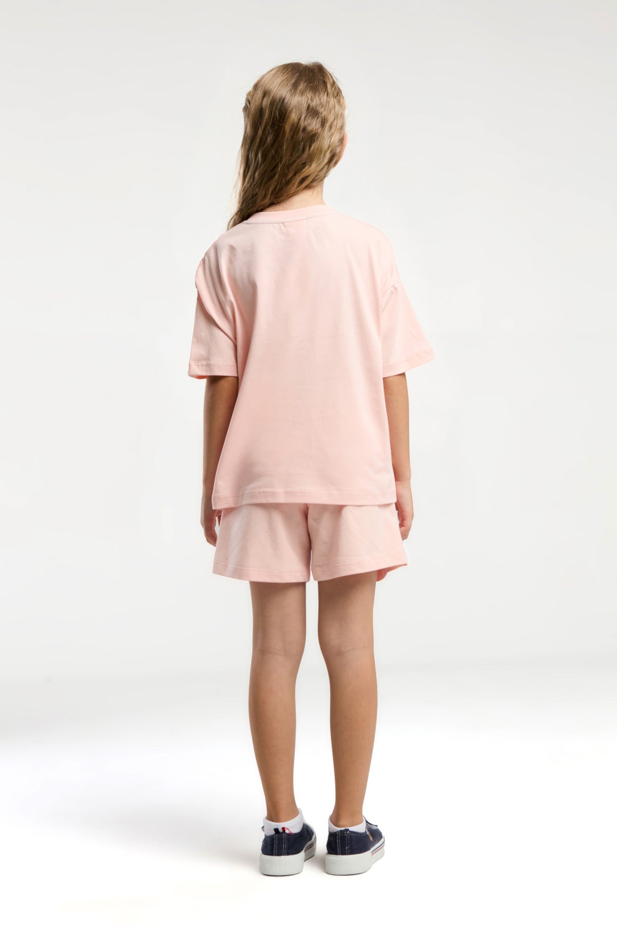 U.S. Polo Assn., Set de tricou cu imprimeu logo si pantaloni scurti