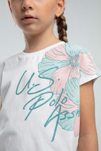 U.S. Polo Assn., Set doua piese din amestec de bumbac