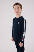 U.S. Polo Assn., Set doua piese din amestec de bumbac