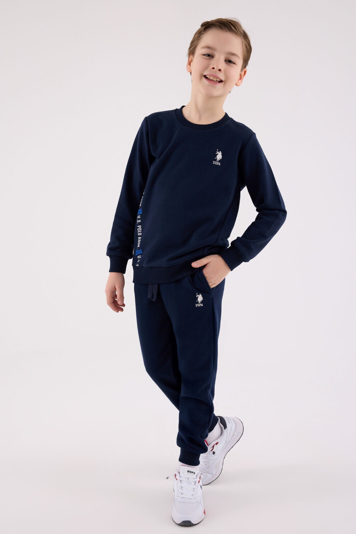 U.S. Polo Assn. Set doua piese pentru copii
