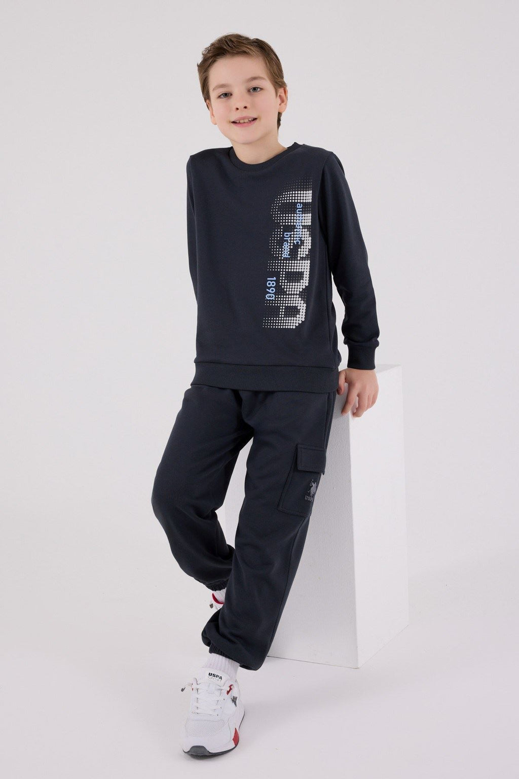 U.S. Polo Assn. Set doua piese pentru baieti