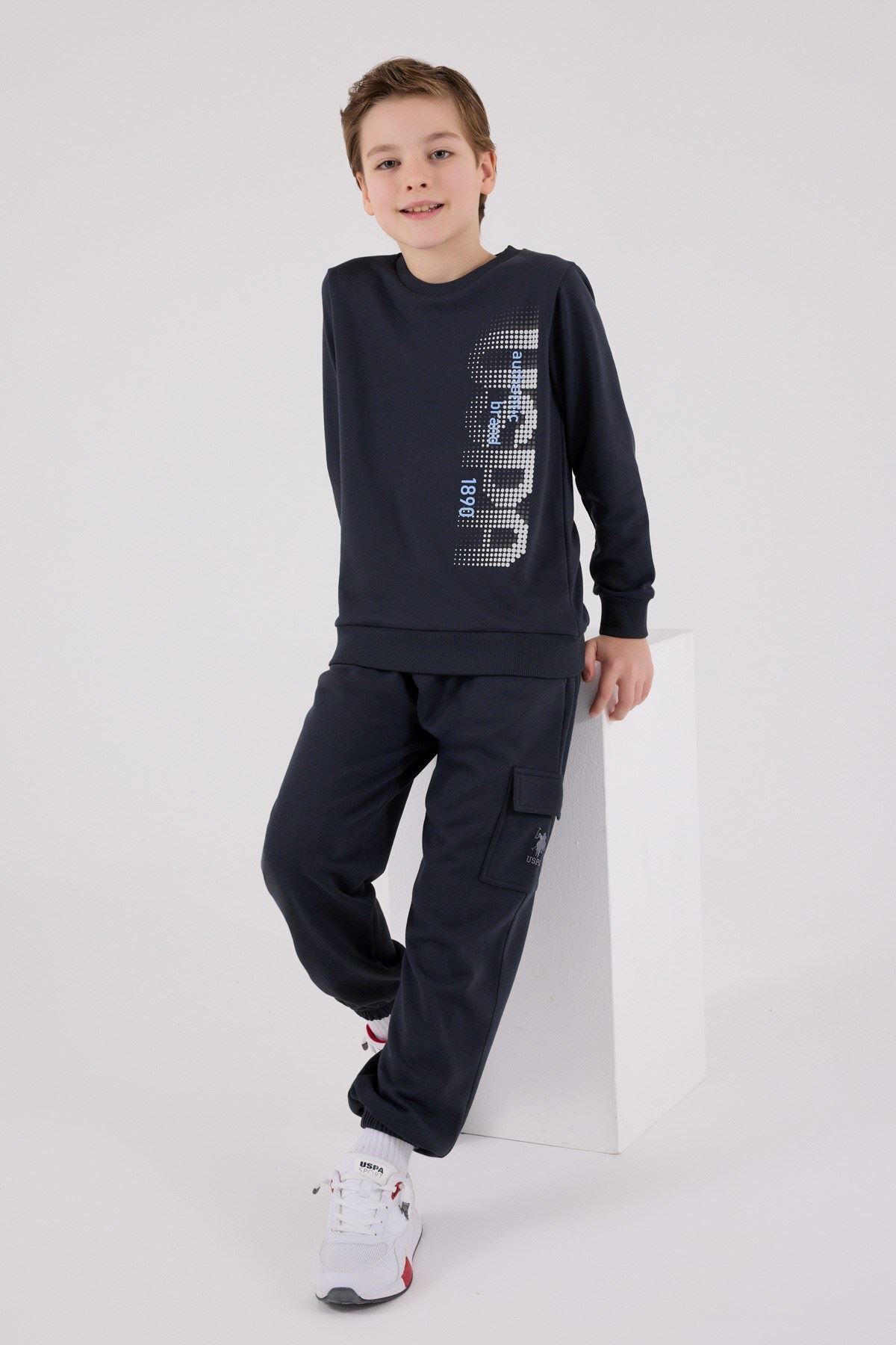 U.S. Polo Assn. Set doua piese pentru baieti