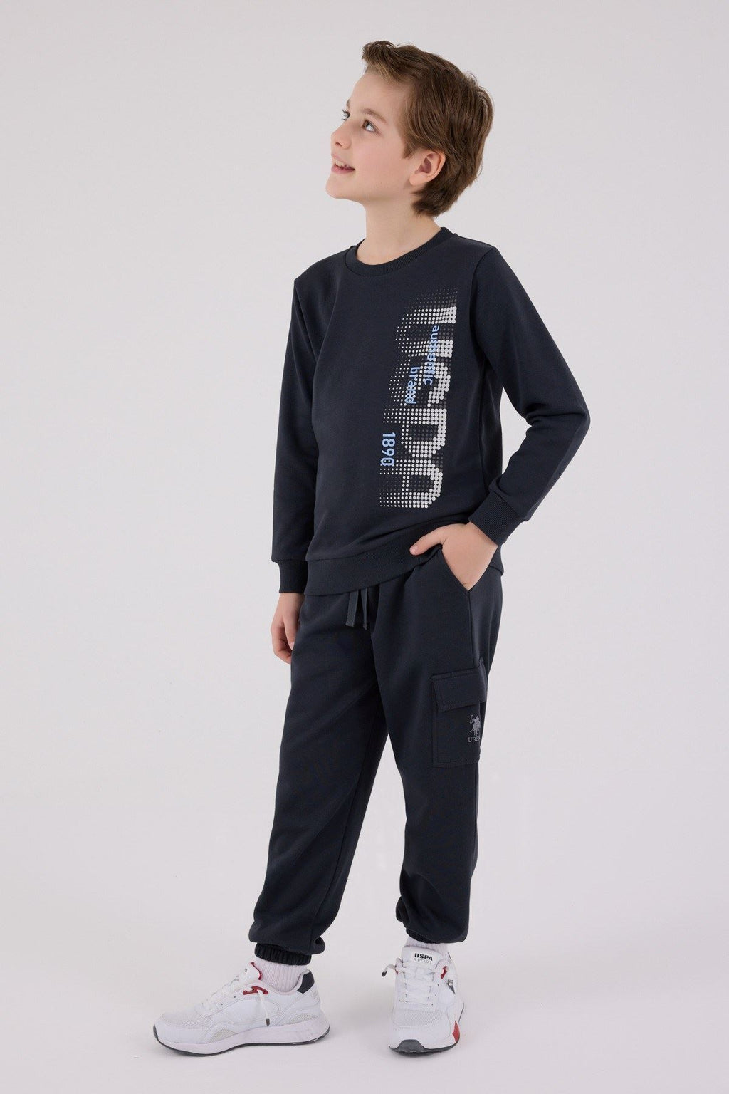 U.S. Polo Assn. Set doua piese pentru baieti