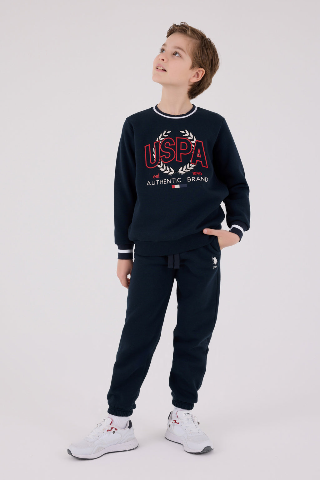 U.S. Polo Assn. Set doua piese pentru baieti