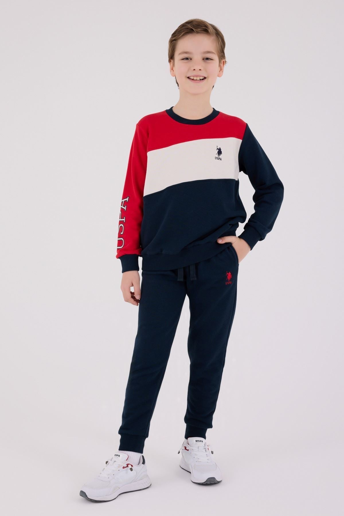 U.S. Polo Assn. Set doua piese pentru baieti