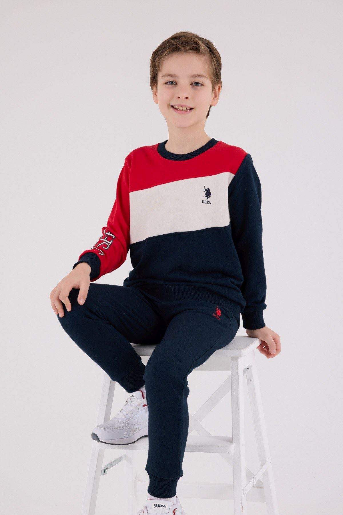 U.S. Polo Assn. Set doua piese pentru baieti