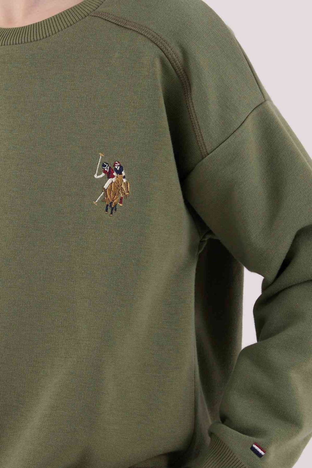 U.S. Polo Assn., Trening cu maneci cazute si terminatii elastice