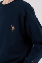 U.S. Polo Assn., Set de bluza de trening si pantaloni de trening cu broderie discreta