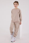 U.S. Polo Assn., Set de bluza de trening si pantaloni de trening cu broderie discreta