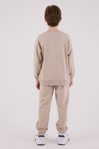 U.S. Polo Assn., Set de bluza de trening si pantaloni de trening cu broderie discreta