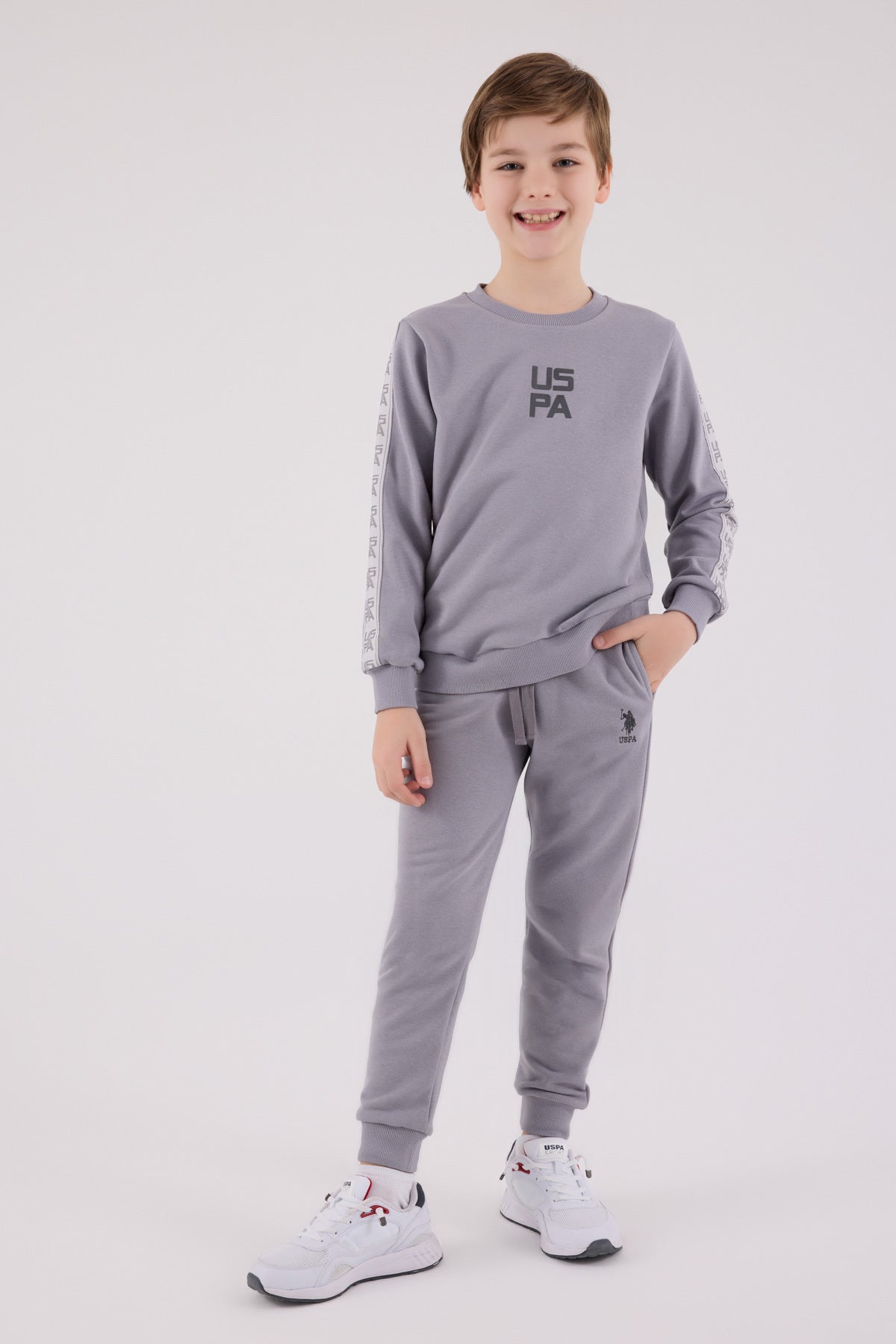 U.S. Polo Assn. Set doua piese pentru copii
