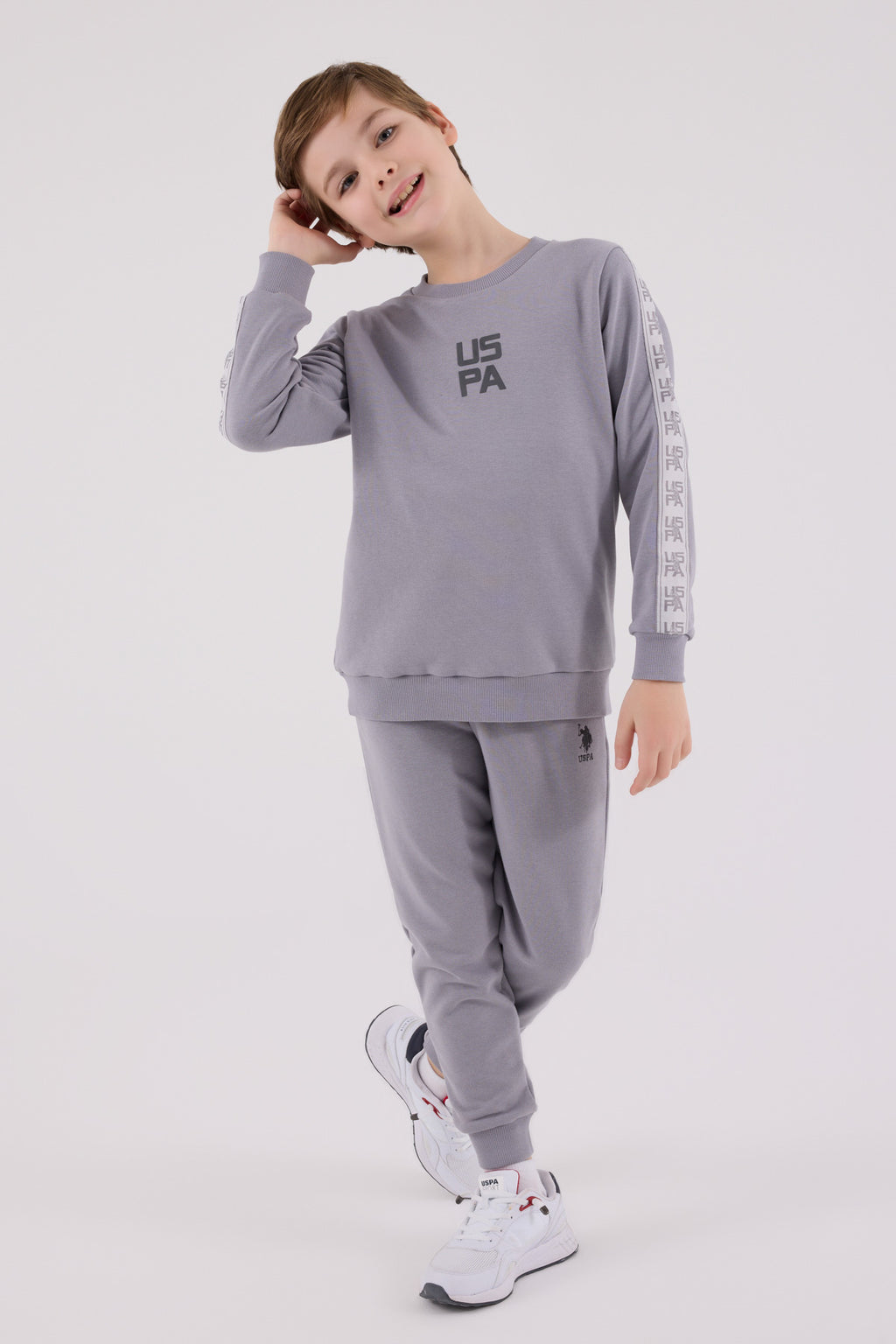 U.S. Polo Assn. Set doua piese pentru copii
