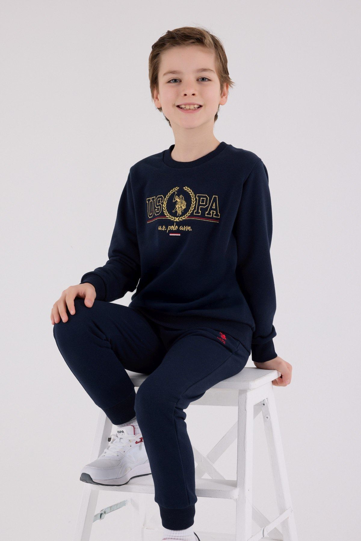 U.S. Polo Assn. Set doua piese pentru copii
