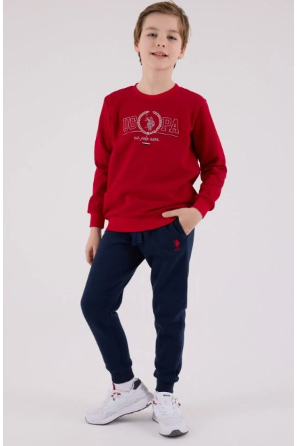 U.S. Polo Assn. Set doua piese pentru copii