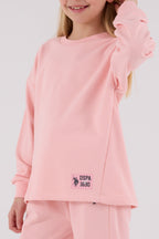 U.S. Polo Assn., Trening cu logo discret, Roz pastel, 164-170 CM