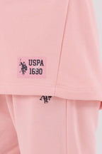 U.S. Polo Assn., Trening cu logo discret, Roz pastel, 164-170 CM