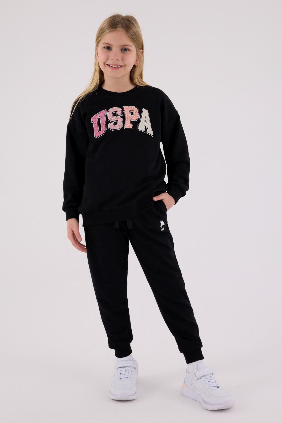 U.S. Polo Assn. Set doua piese pentru copii